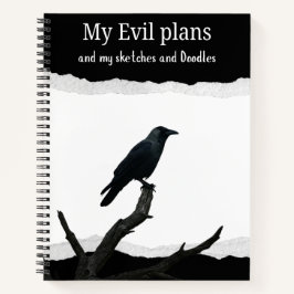 My Evil Plans and my sketches and doodles ノートブック