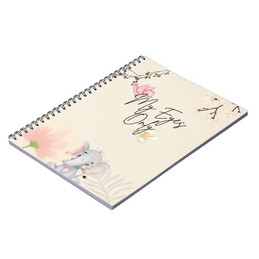 My Eyes Only Notepad ノートブック (左側)