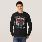 My Faith Is My Shield Knight Knighthood Warrior  1 Tシャツ (正面フル)