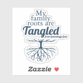 My Family Roots are Tangled シール