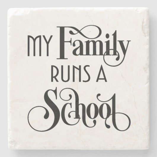 My Family Runs a School Remor Academy  ストーンコースター (正面)