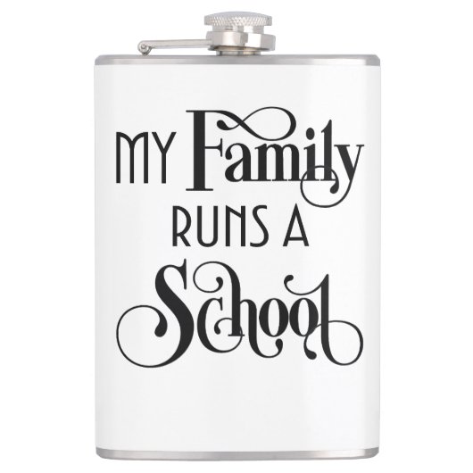 My Family Runs a School Remor Academy  HWFWM フラスク (正面)