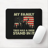 My Family Tree Has A Deer Stand In It Hunting Usa  マウスパッド (マウス)