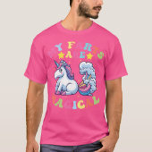 My Farts Are Magical Funny Farting Unicorn Tシャツ (正面)