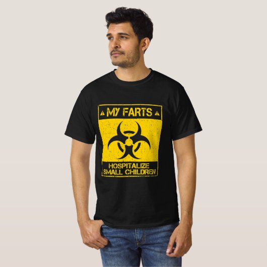 My Farts Hospitalize Children Dad  Tシャツ (正面フル)