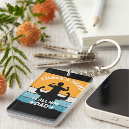 MY FATHER IS A HERO キーホルダー