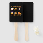 My Favorite Activity Is Doing Nothin' Retro Sloth  ハンドファン (正面&裏面)