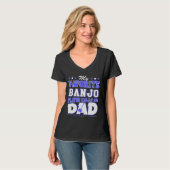 My Favorite Banjo Player Calls Me Dad Tシャツ (正面フル)