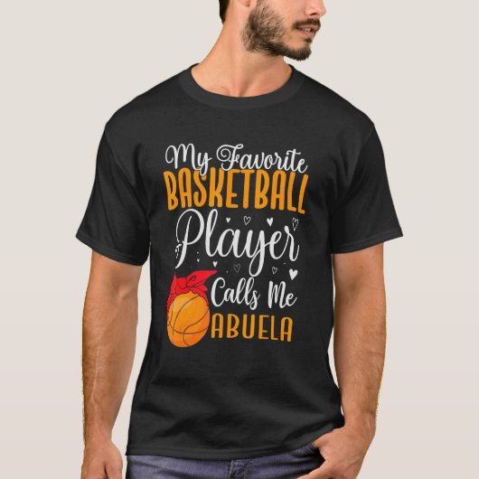 My Favorite Basketball player calls me Abuela Cute Tシャツ (正面)