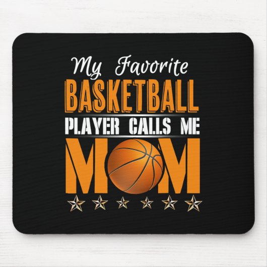 My Favorite Bysketbyll Player Calls Me Mom 1  マウスパッド (正面)