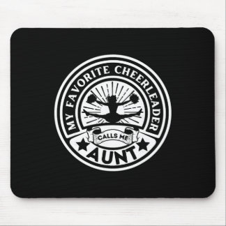 My Favorite Cheerleader Calls Me Aunt Cheer Aunt C マウスパッド