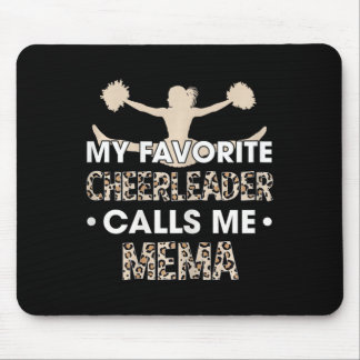 My Favorite Cheerleader Calls Me Mema Cheerleading マウスパッド