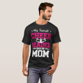 My Favorite Cheerleader Calls Me Mom Mothers Day Tシャツ (正面フル)