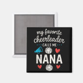 My Favorite Cheerleader Calls Me Nana Grandma Chee マグネット (正面/裏面)
