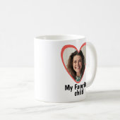 My Favorite Child Custom Photo コーヒーマグカップ (正面右)
