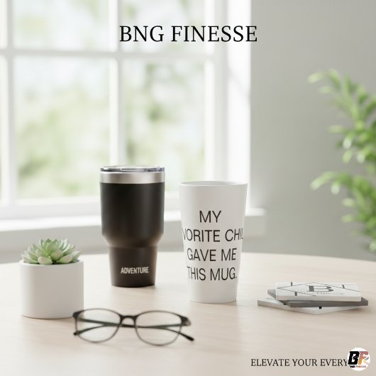 My Favorite Child Gave Me This Minimalist Funny カフェラテマグ