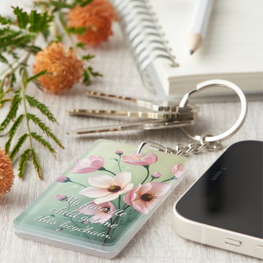 My Favorite Child Got Me This Keychain キーホルダー (正面右)