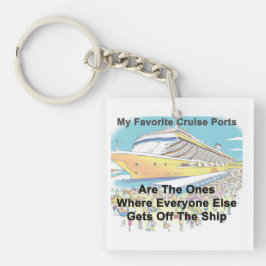 My Favorite Cruise Ports - キーホルダー