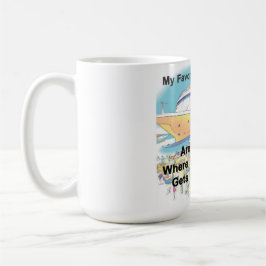 My Favorite Cruise Ports - Coffee Mug コーヒーマグカップ