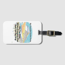 My Favorite Cruise Ports - Luggage Tag ラゲッジタグ