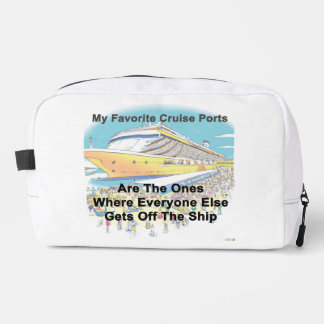 My Favorite Cruise Ports toiletry bag ドップキット