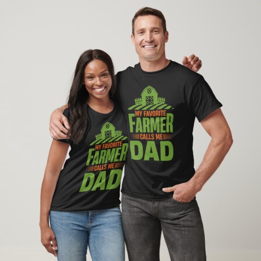 My Favorite Farmer Calls Me Dad - Father's Day Col Tシャツ (ユニセックス)
