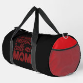 My Favorite Firefighter Calls Me Mom  ダッフルバッグ (右コーナー)