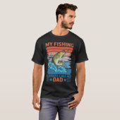 My Favorite Fishing Buddies Call Me Dad Father Son Tシャツ (正面フル)