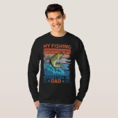 My Favorite Fishing Buddies Call Me Dad Father Son Tシャツ (正面フル)
