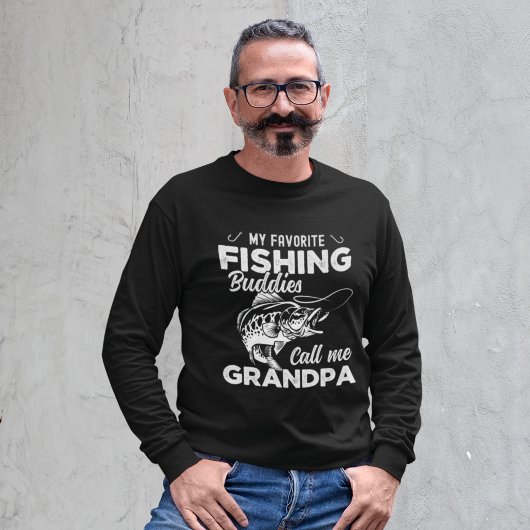 My Favorite Fishing Buddies Call me Grandpa  スウェットシャツ