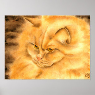 My favorite ginger cat ポスター