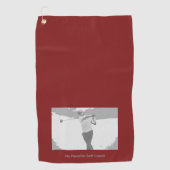 My Favorite Golf Coach ゴルフタオル (正面)