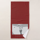 My Favorite Golf Coach バスタオル (バスタオル)