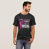 My Favorite Gymnast Calls Me Mom Gymnastic 14 Tシャツ (正面フル)