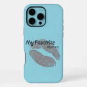 My Favorite Human iPhone Case – Romantic Lips Art  iPhoneケース (裏面)