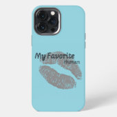 My Favorite Human iPhone Case – Romantic Lips Art  iPhoneケース (裏面)