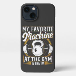 My Favorite Machine At My Gym Fitness Gym workout iPhone 13ケース