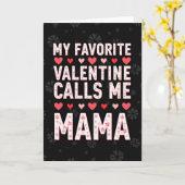My Favorite Mama Valentine Card カード (黄色い花)