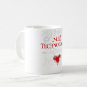 My Favorite MRI Technologist Calls Me Mom Mothers  コーヒーマグカップ (正面左)