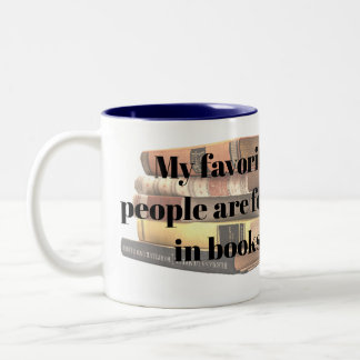 My Favorite People Are Found In Books ツートーンマグカップ