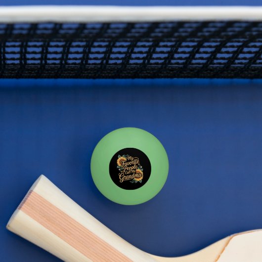 My Favorite People Call Me Grandma Mother's Day 卓球ボール (テーブル)