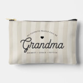 My Favorite People Call Me Grandma Personalized アクセサリーポーチ (正面)