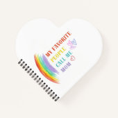 My Favorite People Call Me Mom Notebook  ノートブック (正面)