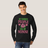 My Favorite People Call Me Nonni Tシャツ (正面フル)
