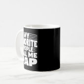My Favorite People Call Me Pap Funny Gift コーヒーマグカップ (正面左)