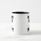 My Favorite People Call Me Pappy Funny Grandpa マグカップ (中央)