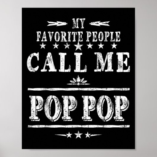 My Favorite People Call Me Pop Pop  ポスター (正面)