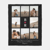 My Favorite Person Script Valentine's Day 8-Photo フリースブランケット (正面)