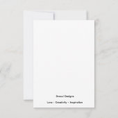 My Favorite Person Valentine’s Day Greeting Card ノートカード (裏面)