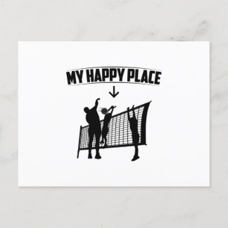 My Favorite Place | Volleyball Player Gift Idea ポストカード